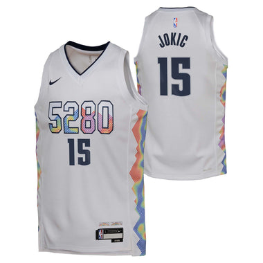 Junior's NBA Denver Nuggets Nikola Jokic 2024/25 City Edition Swingman Jersey