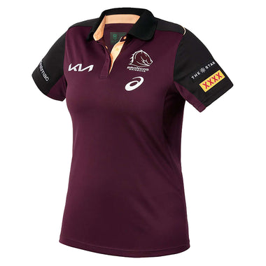 Women's NRL Brisbane Broncos 2024 Training Polo