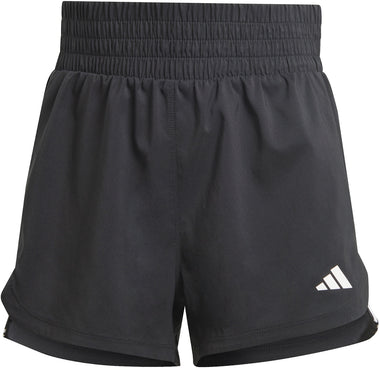 Women's Pacer Training 3-Stripes Woven High-Rise Shorts