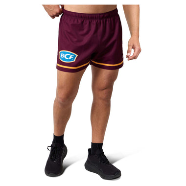 Men's NRL Brisbane Broncos 2025 Replica Home Shorts