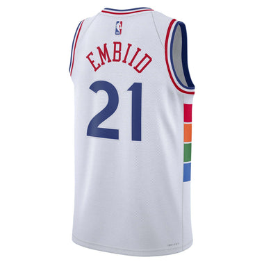 Men's NBA Philadelphia 76ers Joel Embiid 2024/25 City Edition Swingman Jersey