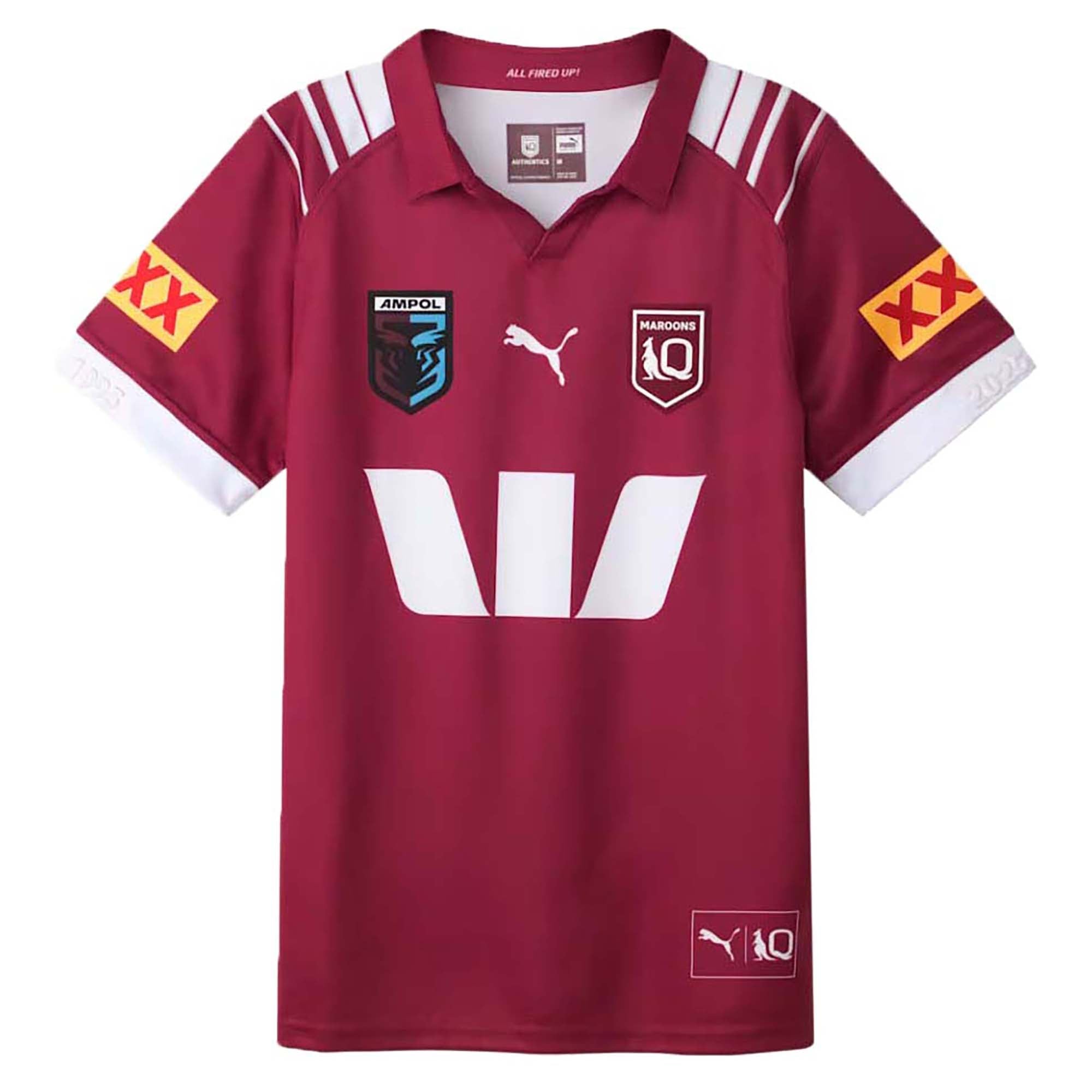 Puma Men's State Of Origin Queensland Maroons 2025 Replica Home