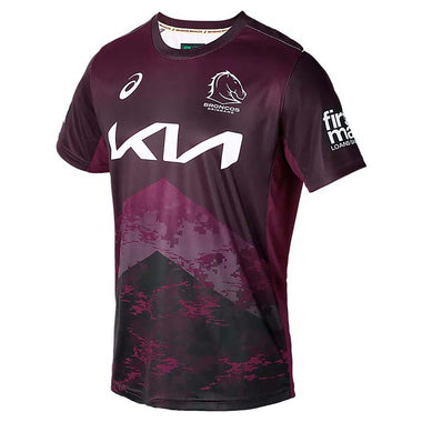 Men's NRL Brisbane Broncos 2024 Training Tee