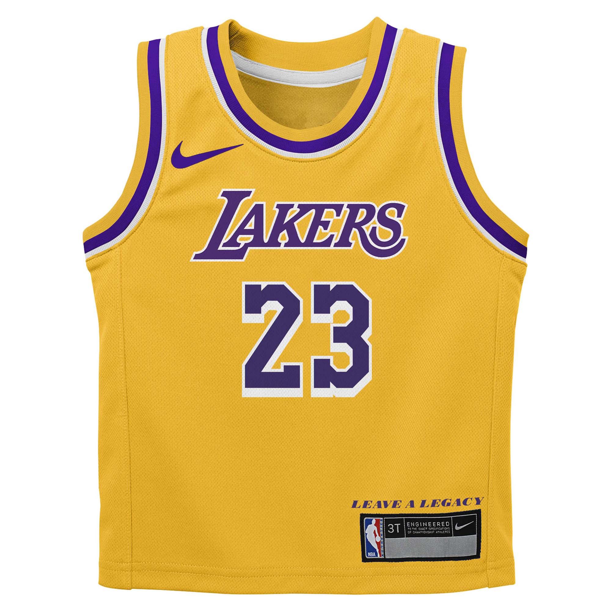 Nike Infant's NBA Los Angeles Lakers Lebron James Icon Replica