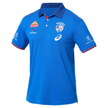 Men's AFL Western Bulldogs Football Club 2025 Media Polo