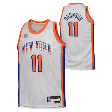 Junior's NBA New York Knicks Jalen Brunson 2024/25 City Edition Swingman Jersey