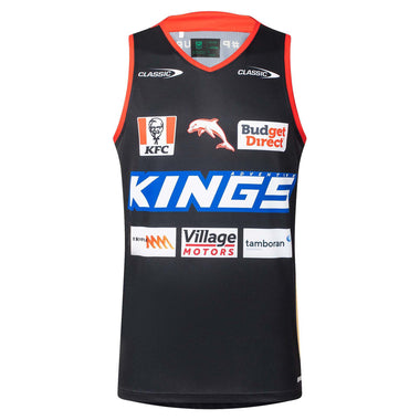 Junior's NRL Redcliffe Dolphins 2025 Pro Training Singlet