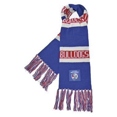 Adult's AFL Western Bulldogs Bar Scarf