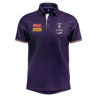 Men's AFL Fremantle Dockers Football Club 2024 Player Polo Shirt