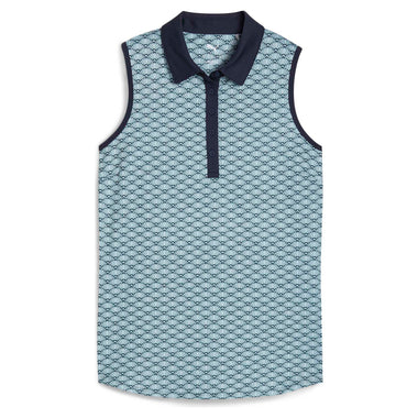 Women's Cloudspun Scallop Sleeveless Polo