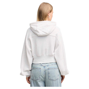 Women's Essentials Crop Sleeve Terry Hoodie
