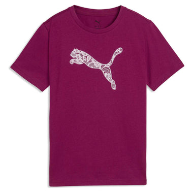 Girl's Lace Cat Graphic Tee
