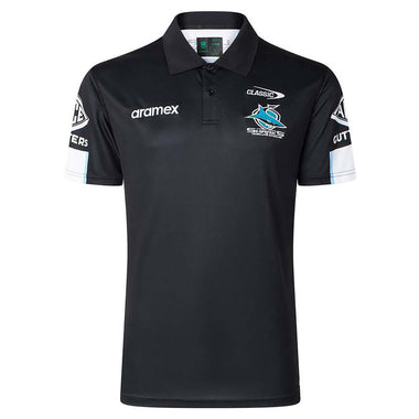 Men's NRL Cronulla Sharks 2026 Media Polo