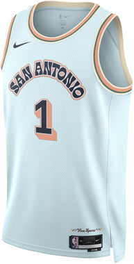 Men's NBA San Antonio Spurs Victor Wembanyama 2024/25 City Edition Swingman Jersey