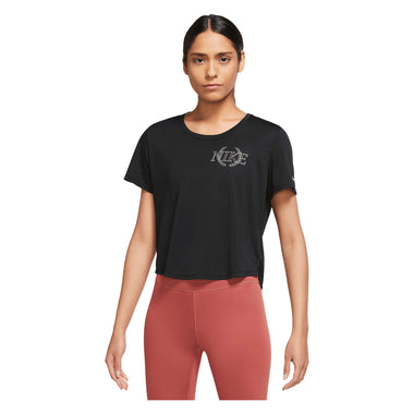 Women's One Graphic Short-Sleeve Crop Top