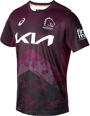 Men's NRL Brisbane Broncos 2024 Training Tee