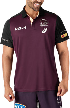 Men's NRL Brisbane Broncos 2024 Training Polo