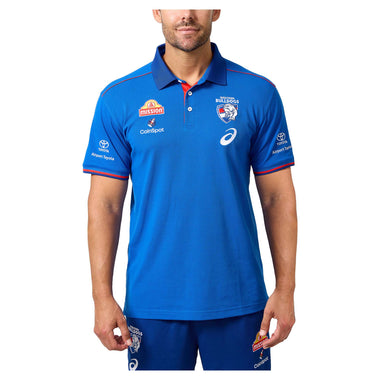 Men's AFL Western Bulldogs Football Club 2025 Media Polo