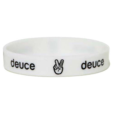 White Baller Wristband