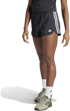 Women's Pacer Training 3-Stripes Woven High-Rise Shorts