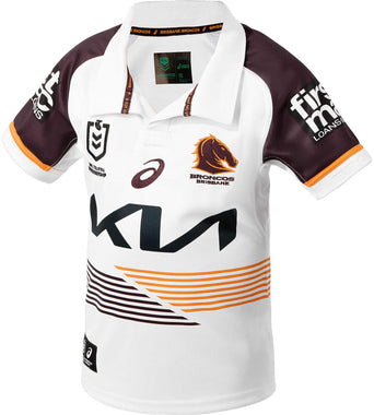 Junior's NRL Brisbane Broncos 2024 Replica Away Jersey