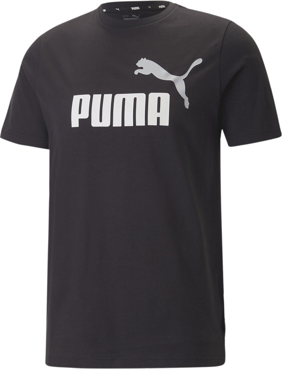 Puma Men's Ess+ 2 Colour Logo Tee