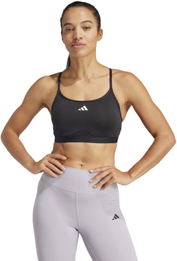 Women's Aeroreact Training 3-Stripes Sports Bra