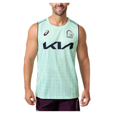 Men's NRL Brisbane Broncos 2025 Training Singlet