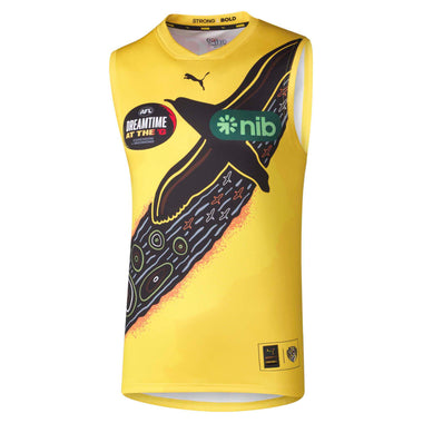 Men's AFL Richmond Tigers Football Club 2025 Dreamtime Replica Jersey