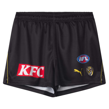 Junior's AFL Richmond Tigers Football Club 2026 Home Shorts