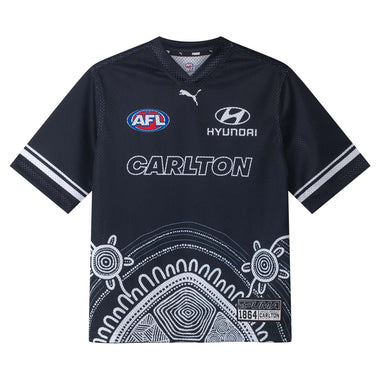 Junior's AFL Carlton Blues Football Club 2026 Warm Up Top