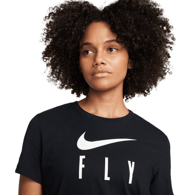 Girl's Swoosh Fly Shorts Sleeve T-Shirt