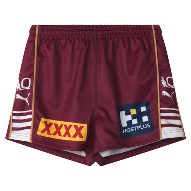 Men's State Of Origin Queensland Maroons 2026 Replica Home Shorts
