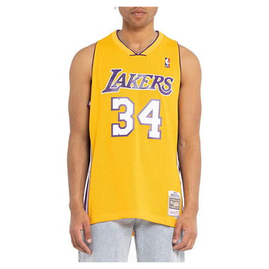 Men's NBA Los Angeles Lakers Shaquille O'Neal 1999-00 Swingman Jersey