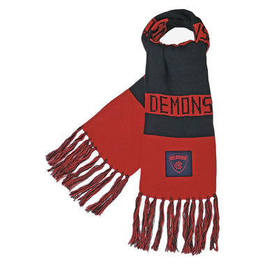 Adult's AFL Melbourne Demons Bar Scarf