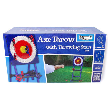 Axe Throwing with Throwing Stars