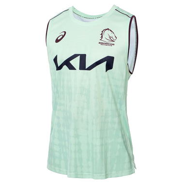 Men's NRL Brisbane Broncos 2025 Training Singlet