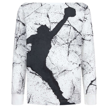 Junior's Jumpman Cement Long Sleeve Tee