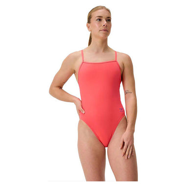 Women's Solid V-Back 2.0 One Piece