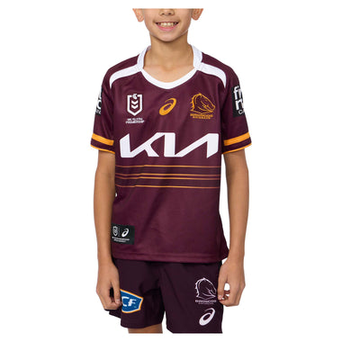 Junior's NRL Brisbane Broncos 2025 Replica Home Jersey