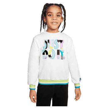 Kid's Sportswear Outside The Lines French Terry Crew Sweatshirt