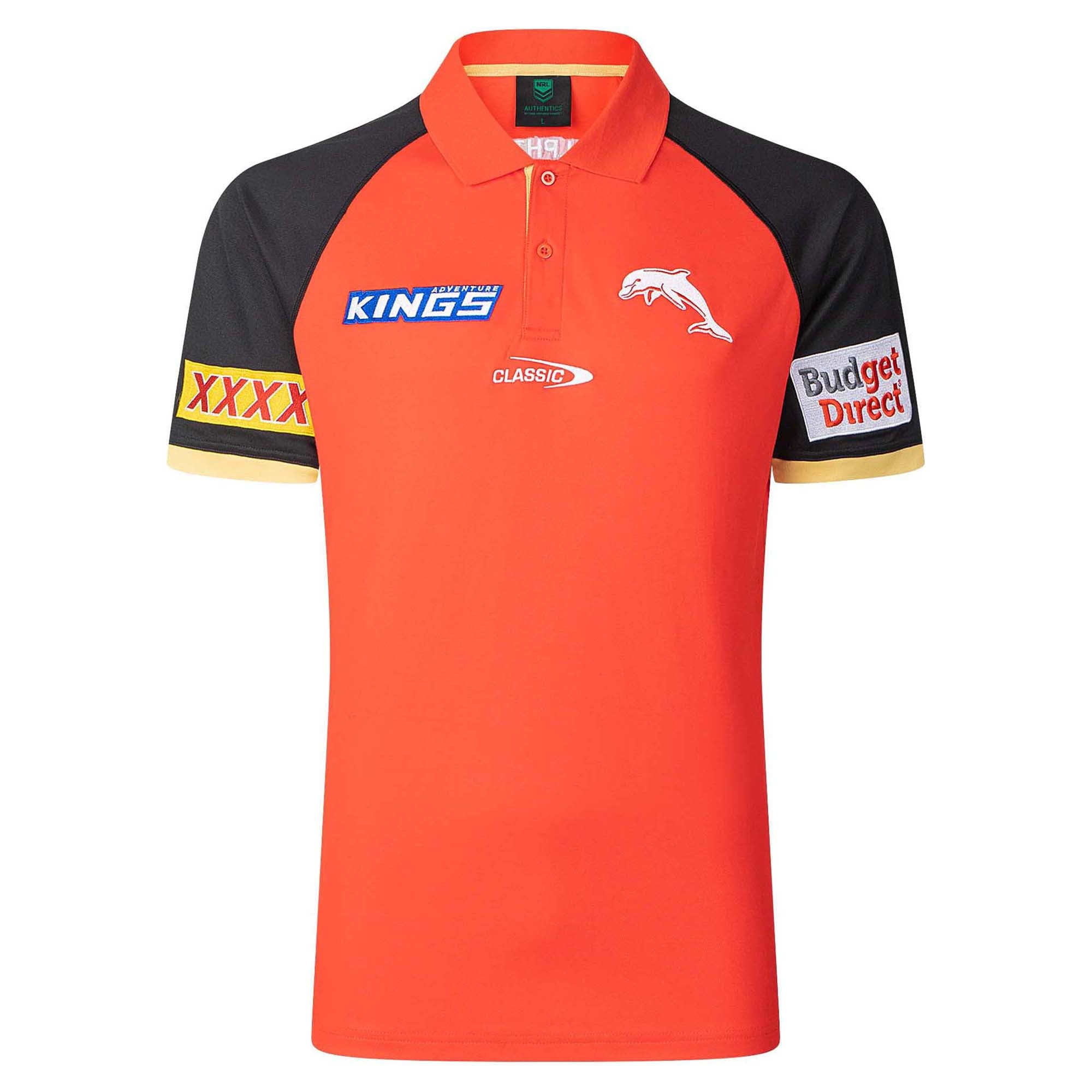 Classic Men's NRL Redcliffe Dolphins 2025 Media Polo | INTERSPORT