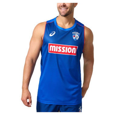 Men's AFL Western Bulldogs Football Club 2025 Training Singlet