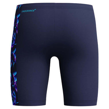 Junior Boy's Allover Print Panel Jammer Shorts