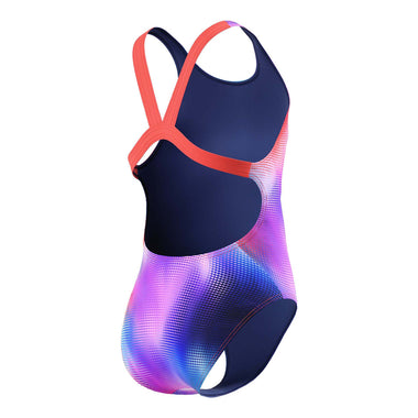 Girl's All Over Print Leaderback One Piece Swimsuit