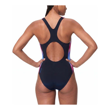 Women's Engineered Print Medalist One Piece Swimsuit