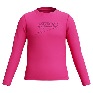 Junior Girl's Classic Logo Long Sleeve Rash Top