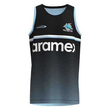 Men's NRL Cronulla Sharks 2023 Training Singlet