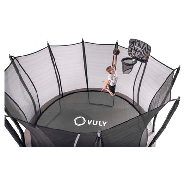 Trampoline Basketball Set