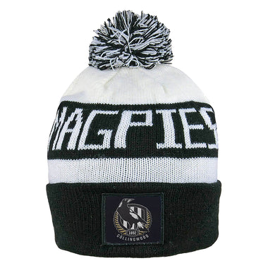 Adult's AFL Collingwood Football Club Bar Beanie